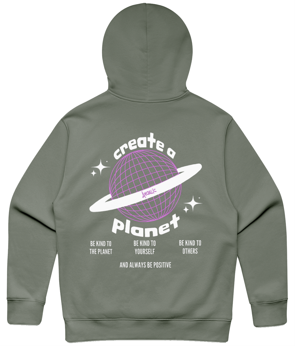Create a planet - white