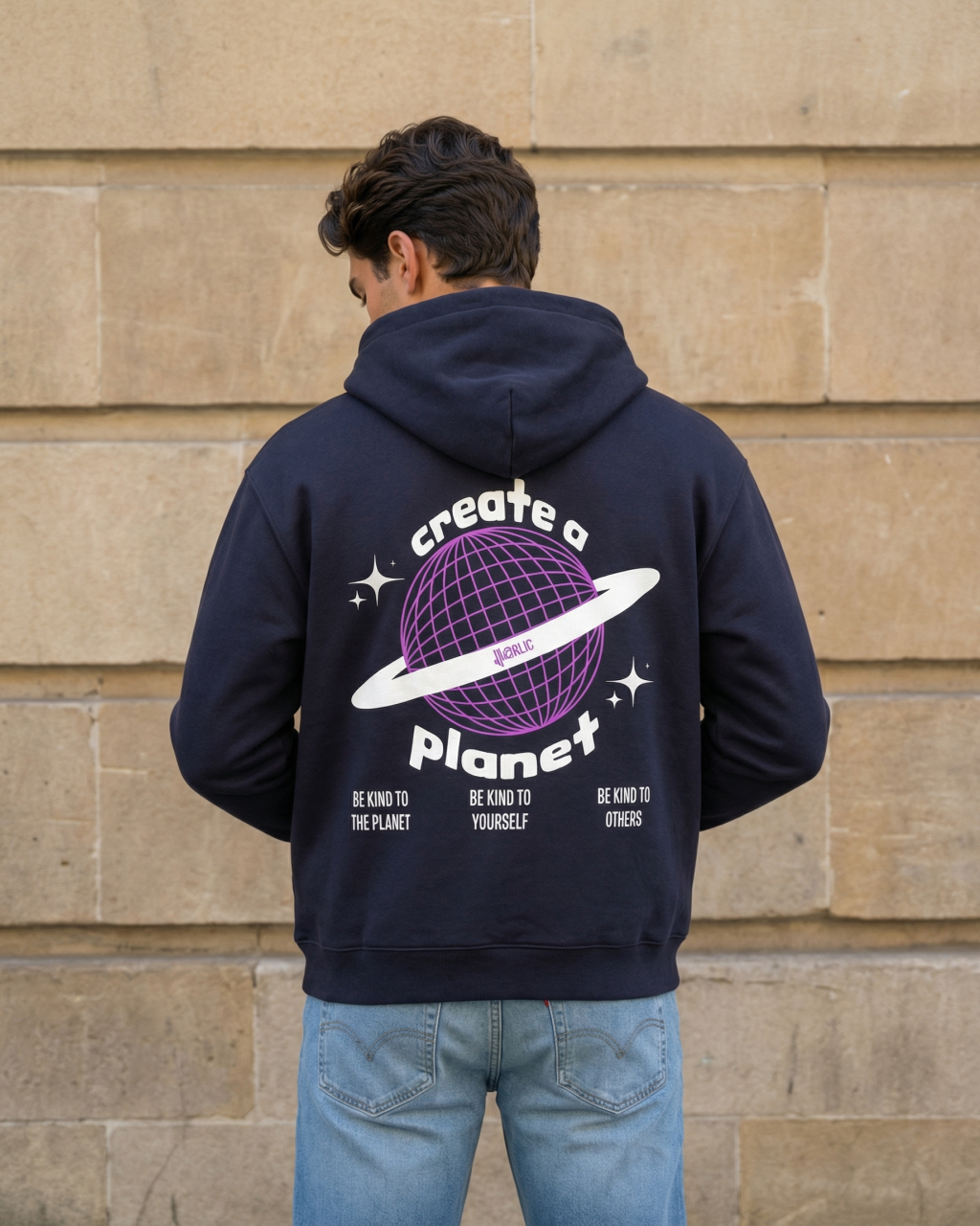 Create a planet - white