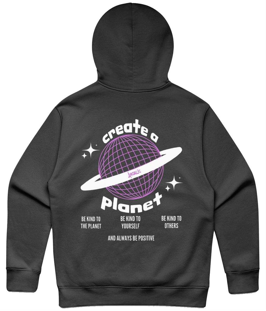 Create a planet - white
