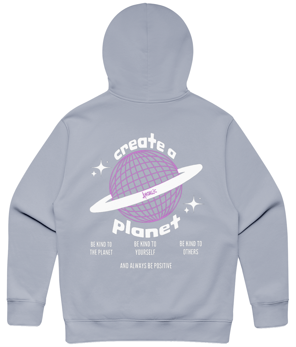 Create a planet - white