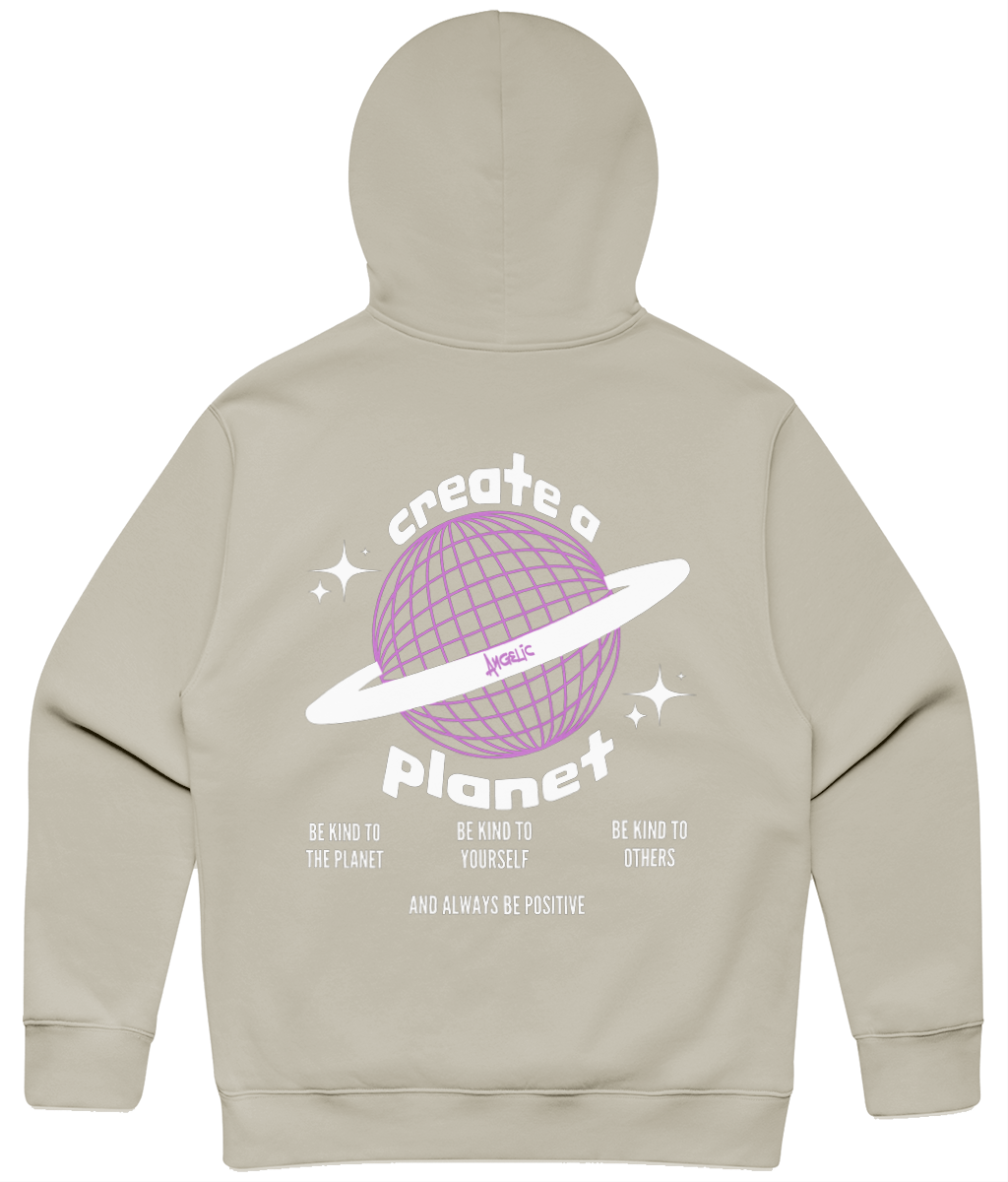 Create a planet - white