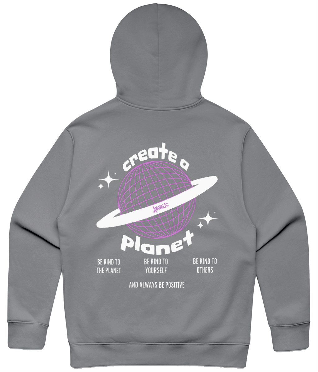 Create a planet - white