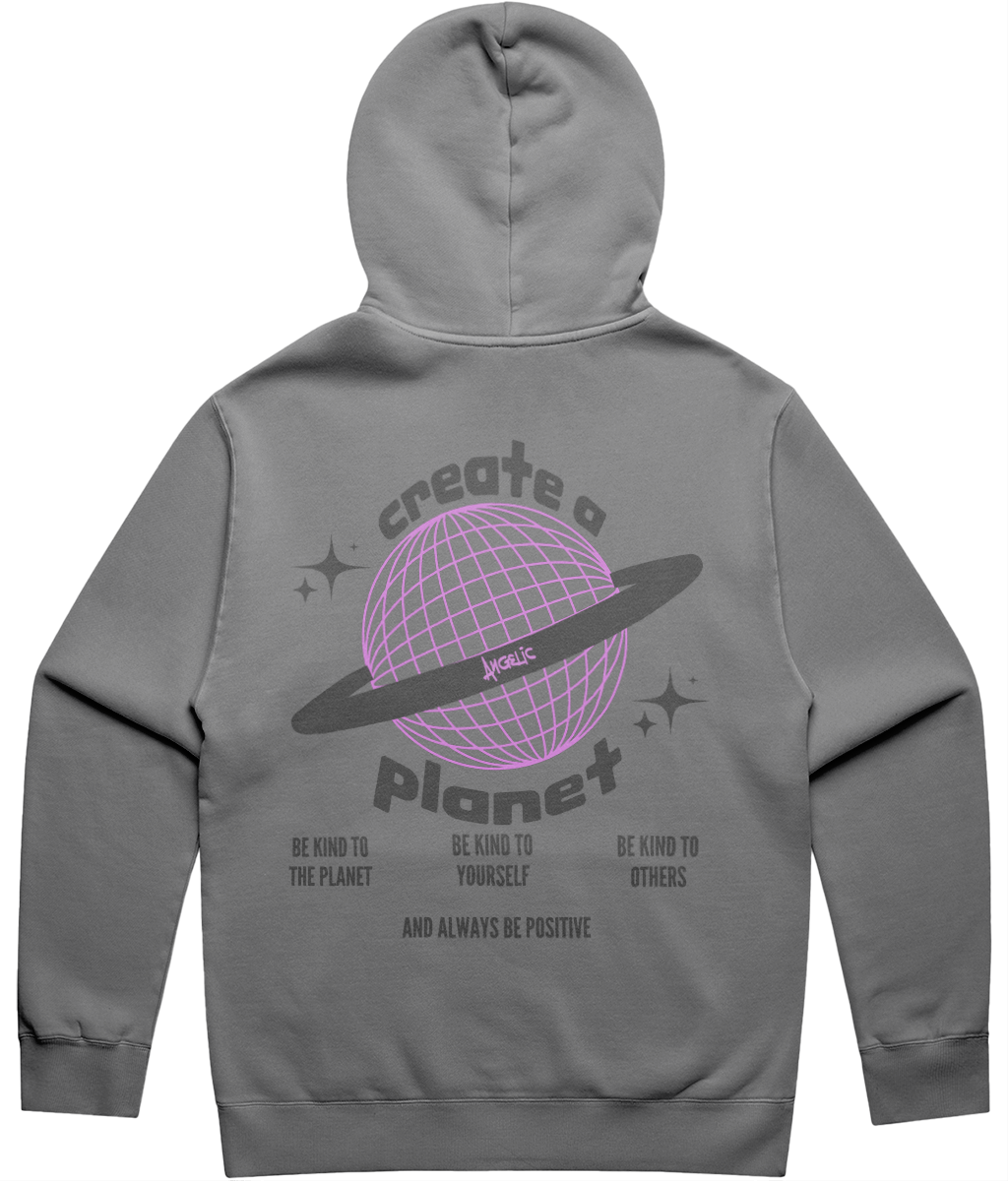 Create a planet - black