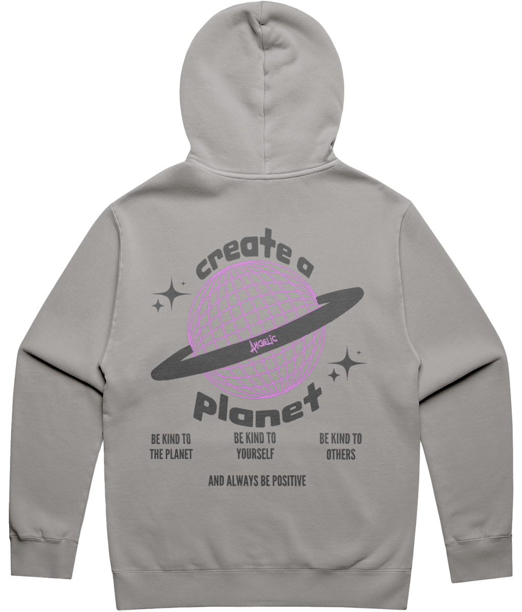 Create a planet - black
