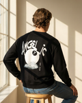 Bowlingball sweater - white