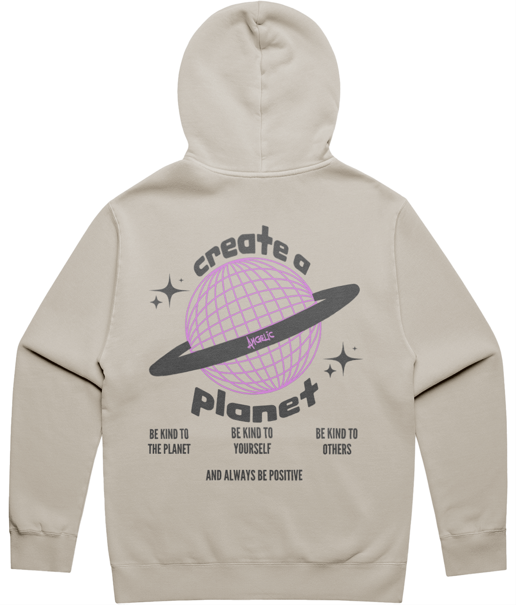 Create a planet - black